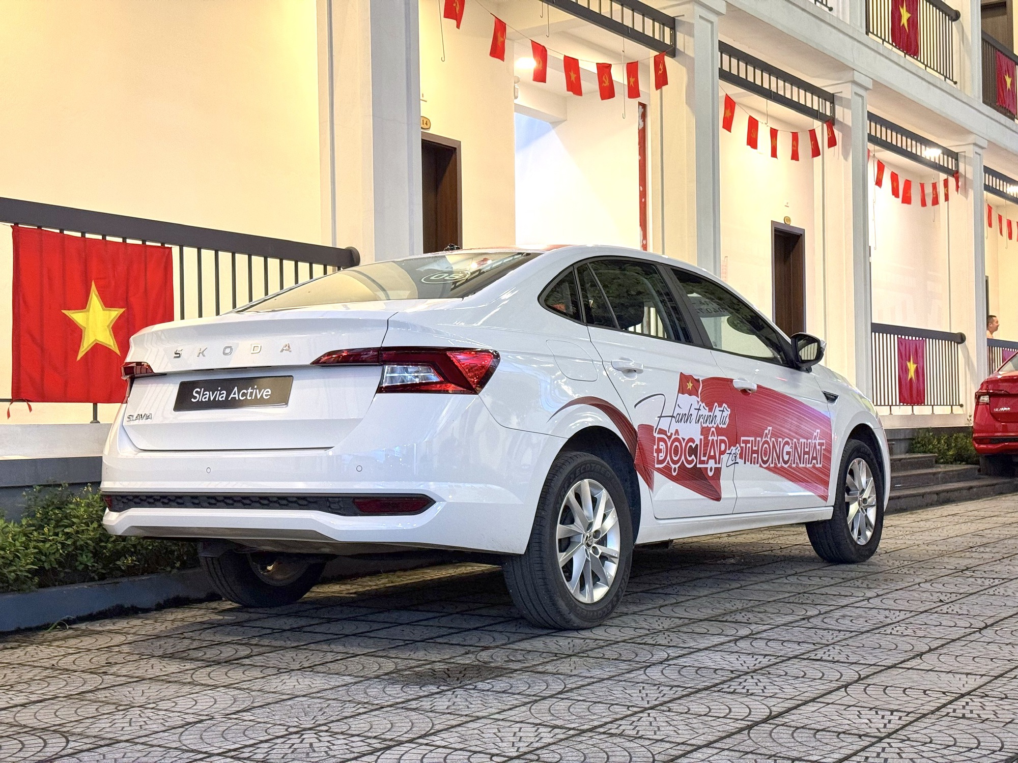 Đèn trước của Skoda Slavia