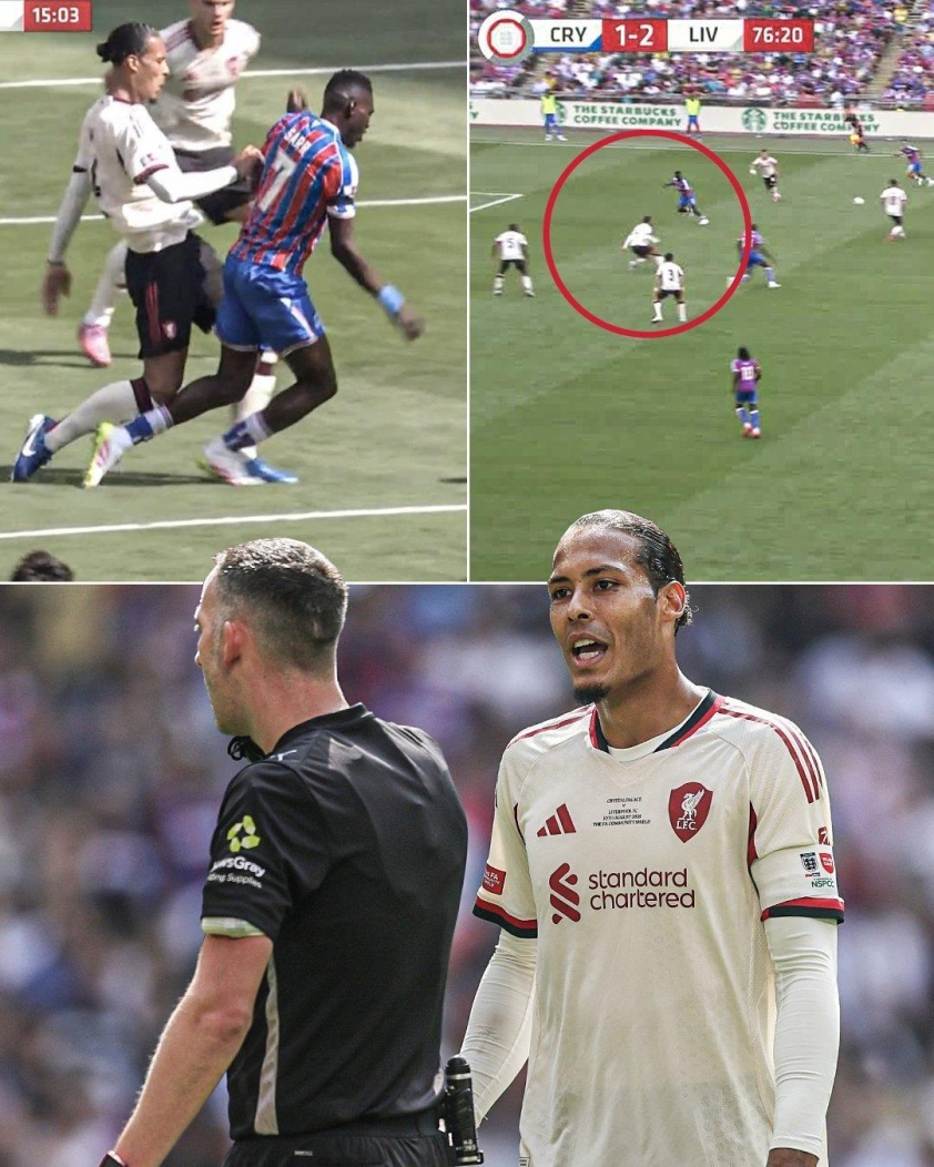 Van Dijk và sai lầm trong trận đấu
