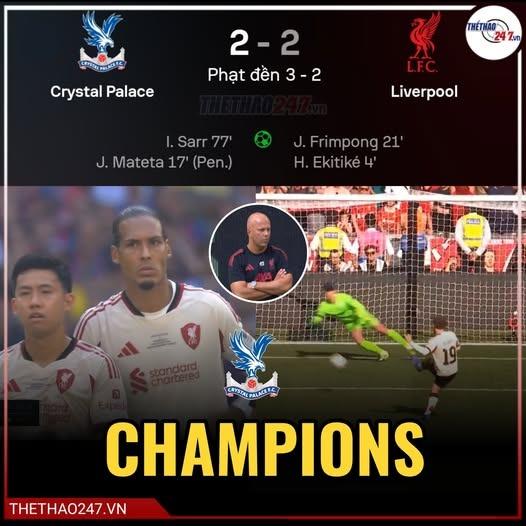 Hình ảnh Liverpool thua trận Siêu cúp
