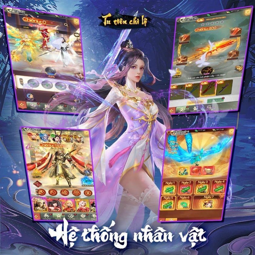 Ảnh minh họa game Tu Tiên Chi Lộ