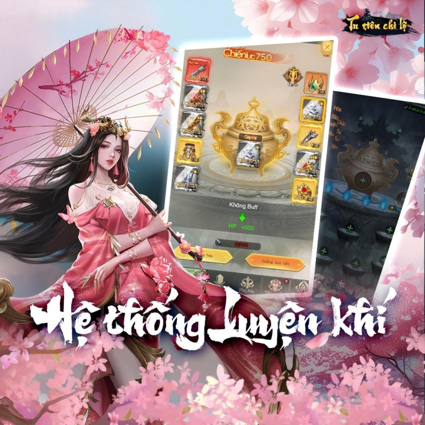 Ảnh minh họa game Tu Tiên Chi Lộ