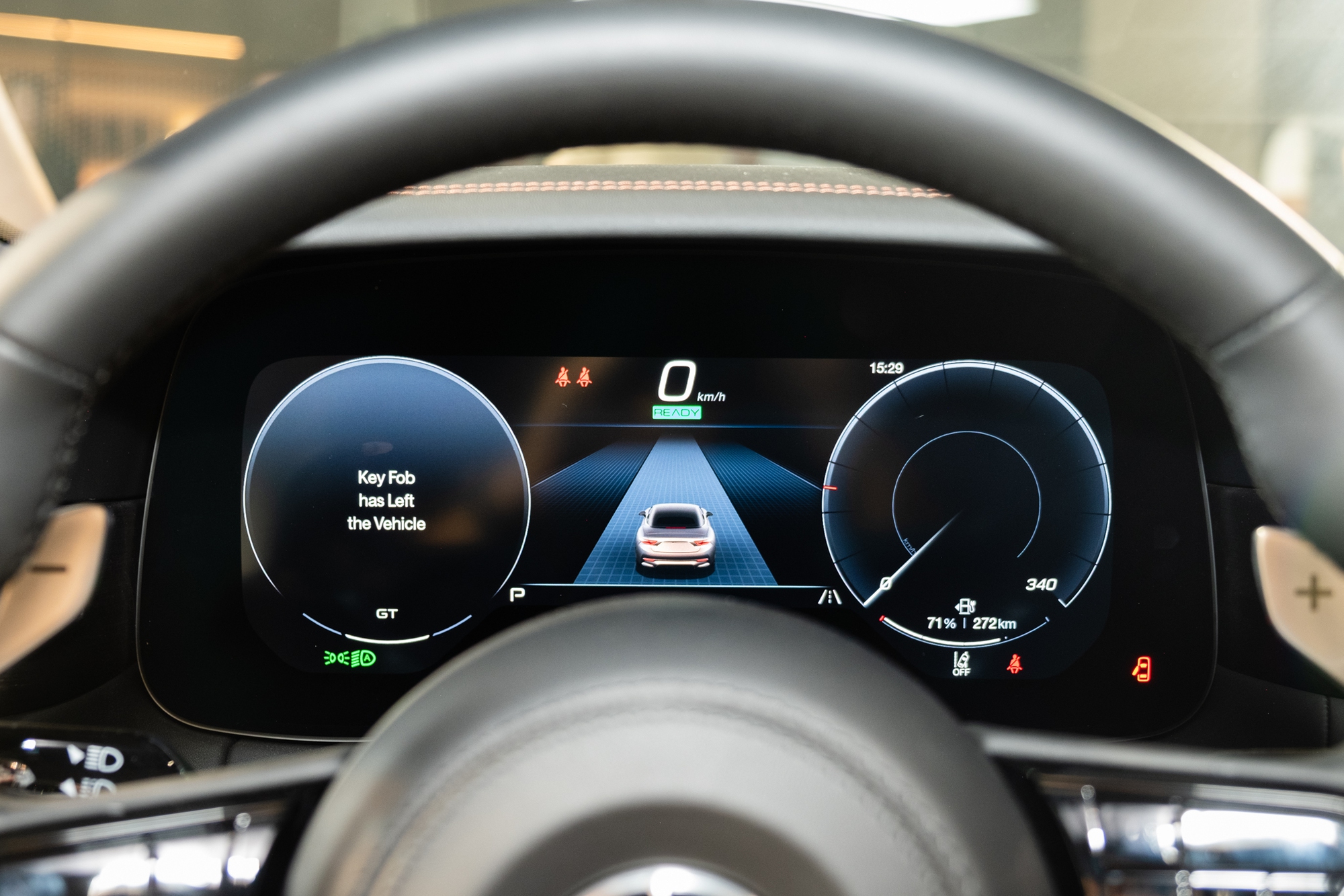 Trang bị an toàn hiện đại trên GranCabrio Folgore Các bộ phận an toàn xe được trình bày rõ ràng