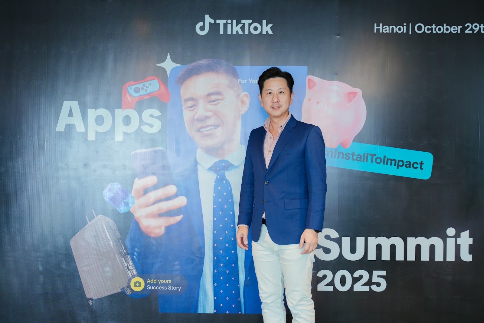Ông Sea Yen Ong tại Hội nghị Apps Summit