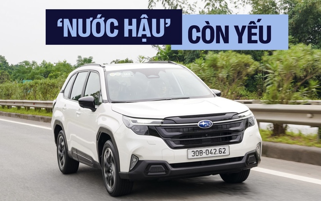 Subaru Forester 2025 vừa ra mắt Việt Nam Subaru Forester 2025 phiên bản mới