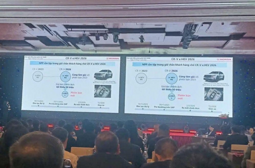 Honda CR-V e:HEV 2026 phiên bản L Phiên bản L của Honda CR-V e:HEV 2026