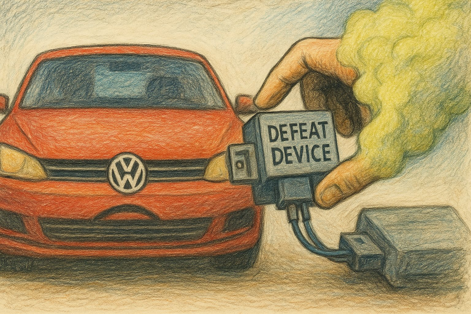 Phát hiện vụ gian lận toàn cầu làm sụp đổ niềm tin “Made in Germany”: Loạt xe siêu sang bị cho ra... nghĩa địa- Ảnh 1. Biểu tượng của bê bối Dieselgate