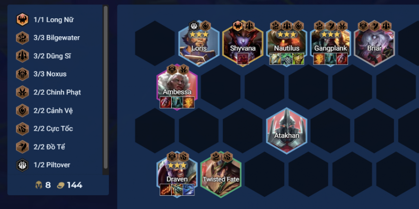 Chiến thuật cuối game với đội hình Draven Chiến thuật cuối game DTCL Mùa 16