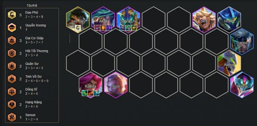Giai đoạn cuối game Kalista Đao Phủ