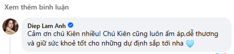 Lời khen của Diệp Lâm Anh dành cho Phạm Kiên