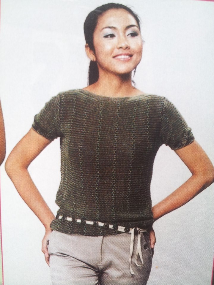 Tăng Thanh Hà trẻ trung khi mới vào nghề